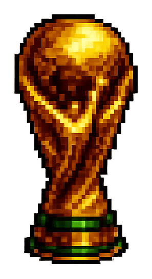 World Cup trophy — le dap